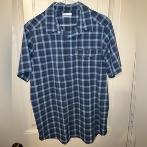 Men’s Columbia Short Sleeve Button Up